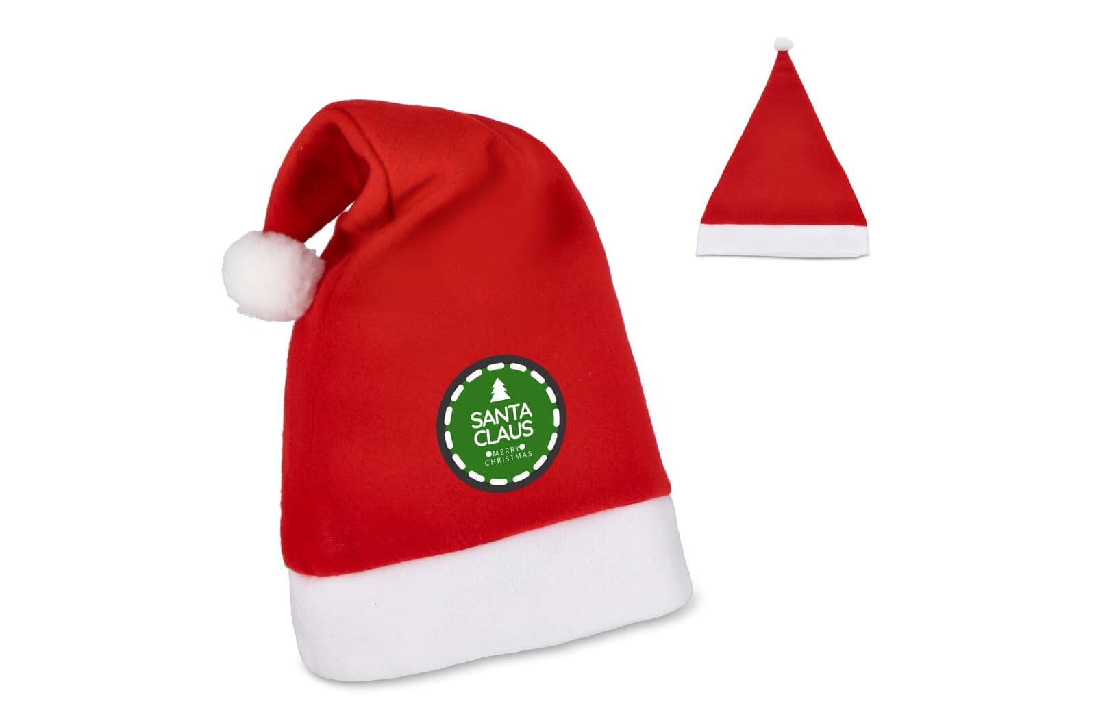 Flanellen kerstmuts 1