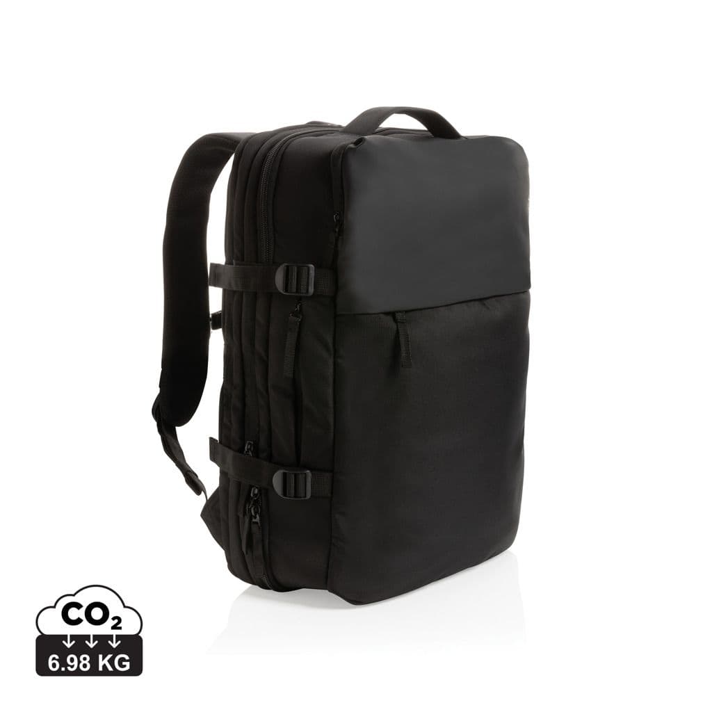 Swiss Peak AWARE™ RPET 15.6" uitbreidbare weekendrugzak 1