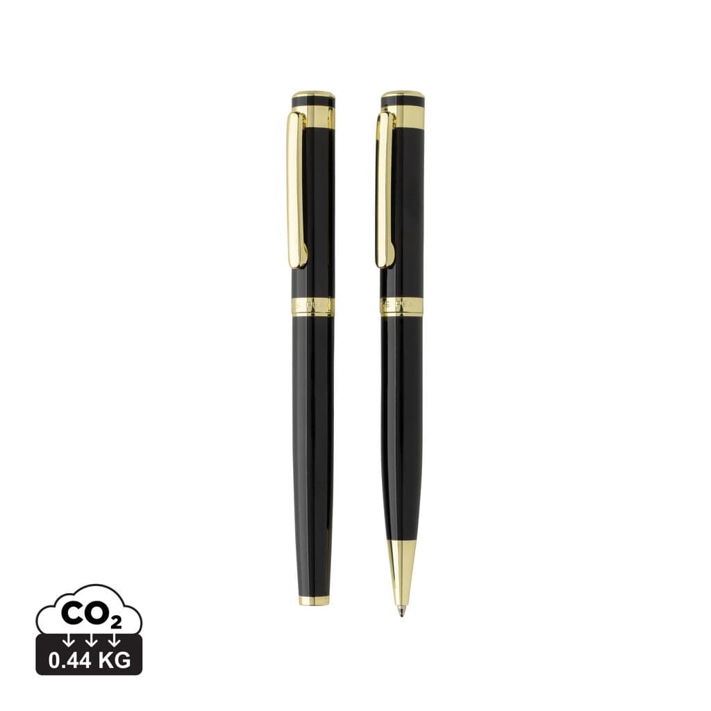 Swiss Peak Luca RCS recycled brass deluxe pen set 1