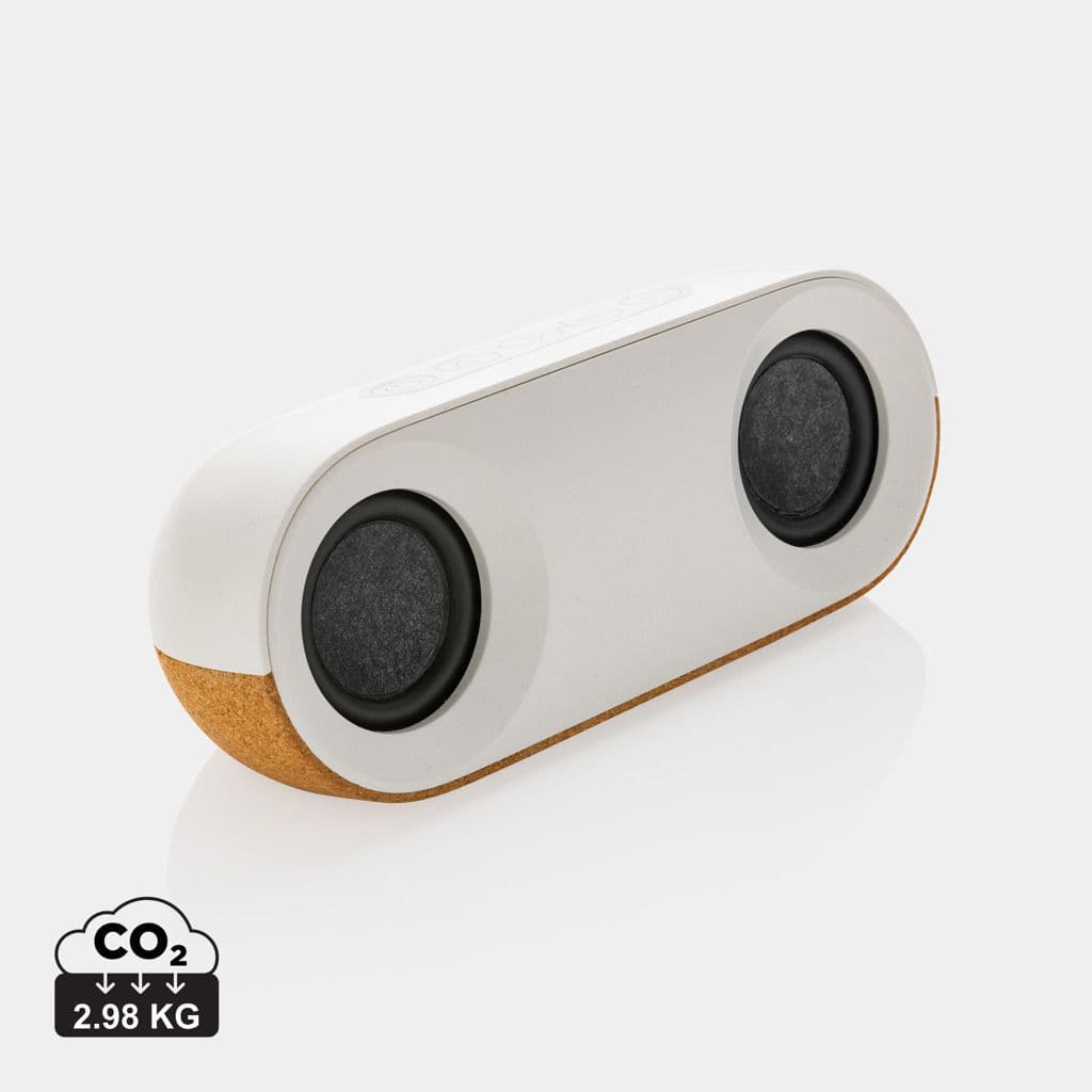 Oregon RCS gerecycled plastic en kurk 10W speaker 1