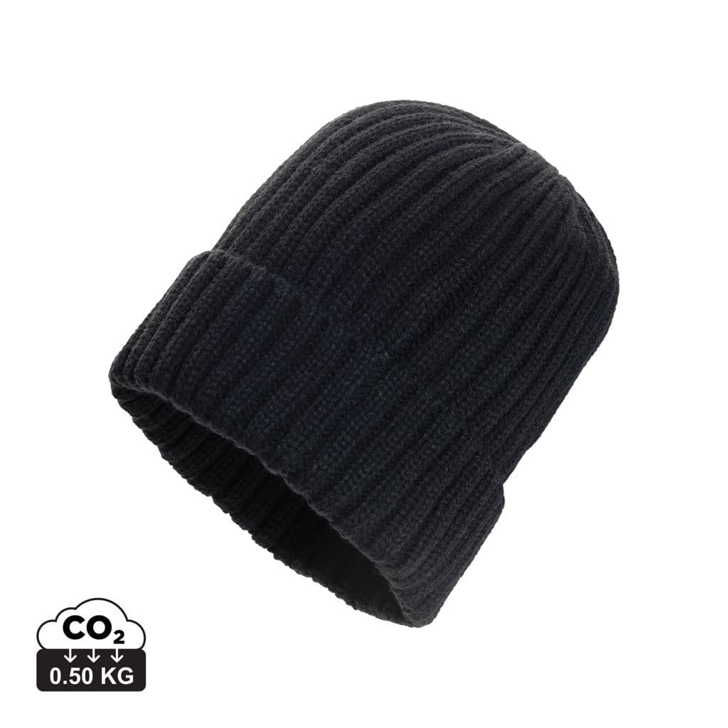Kennedi AWARE™ Polylana®beanie met brede rib 1