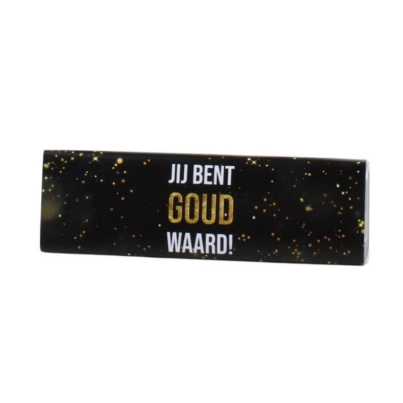 Chocoladereep – “Jij bent goud Waard!” 1