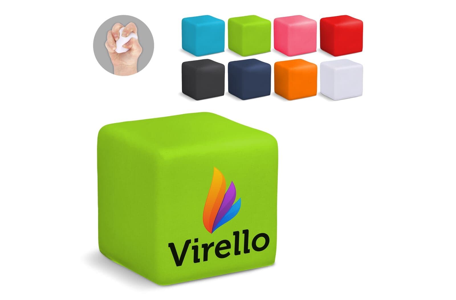 Anti-stress vierkant 1
