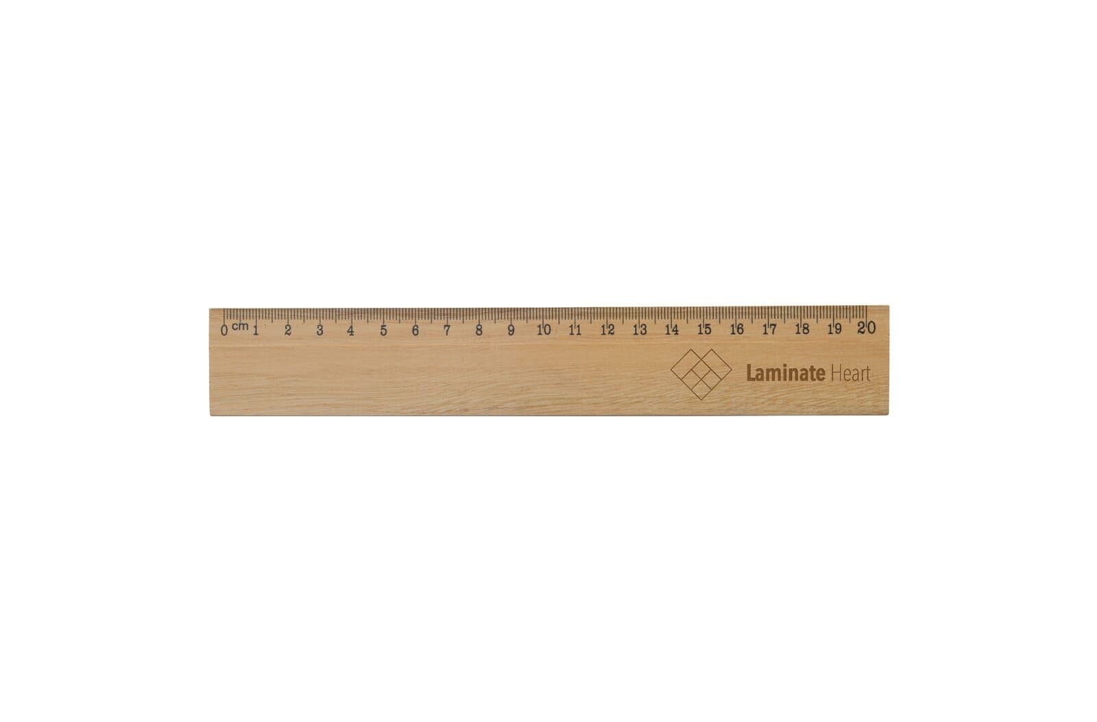 Houten liniaal 20cm 1