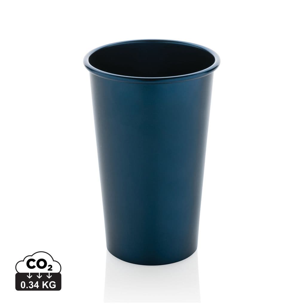 Alo RCS recycled aluminium lichtgewicht beker 450 ml. 1