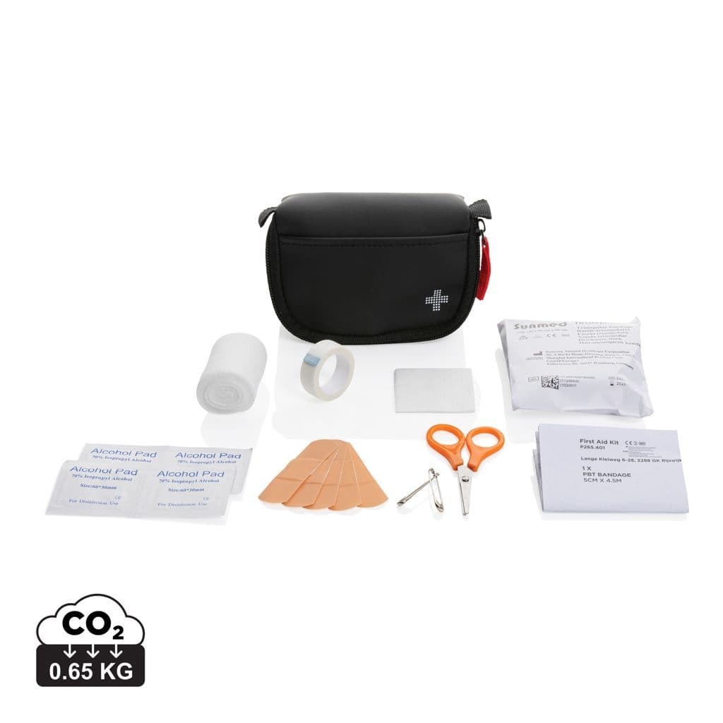 RCS gerecycled nubuck PU etui mailable EHBO-set 1