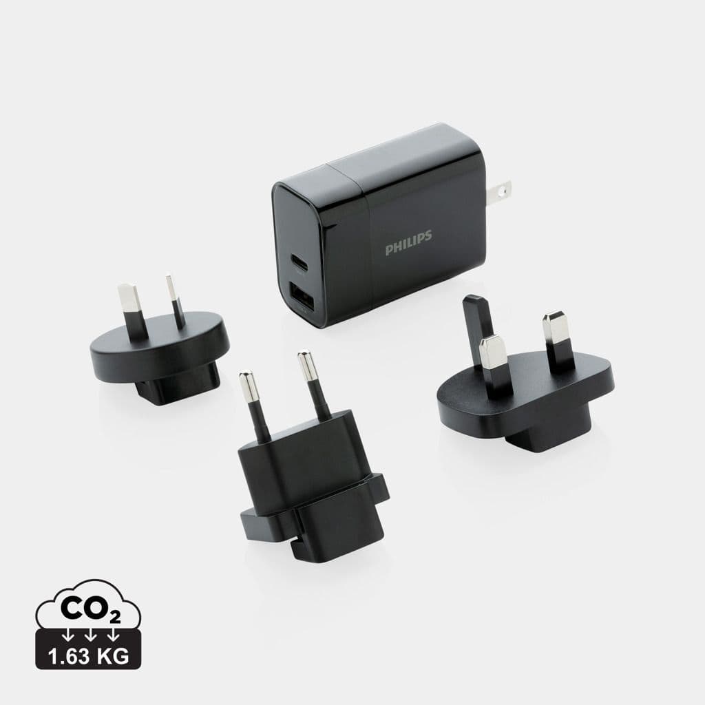 Philips 30W ultra snelle reisadapter set 1