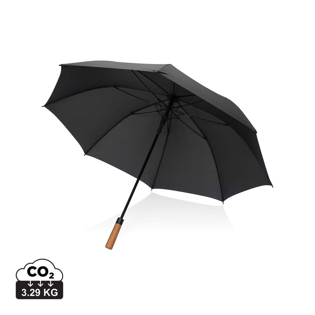 Tony Aware™ RPET 30 inch acacia auto open paraplu 1