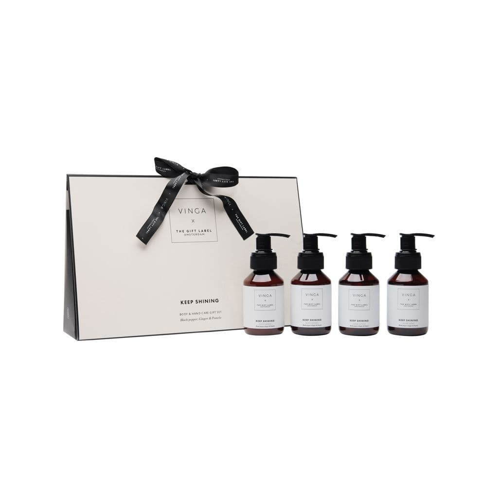 VINGA x TGL giftset voor hand- en lichaamsverzorging 1