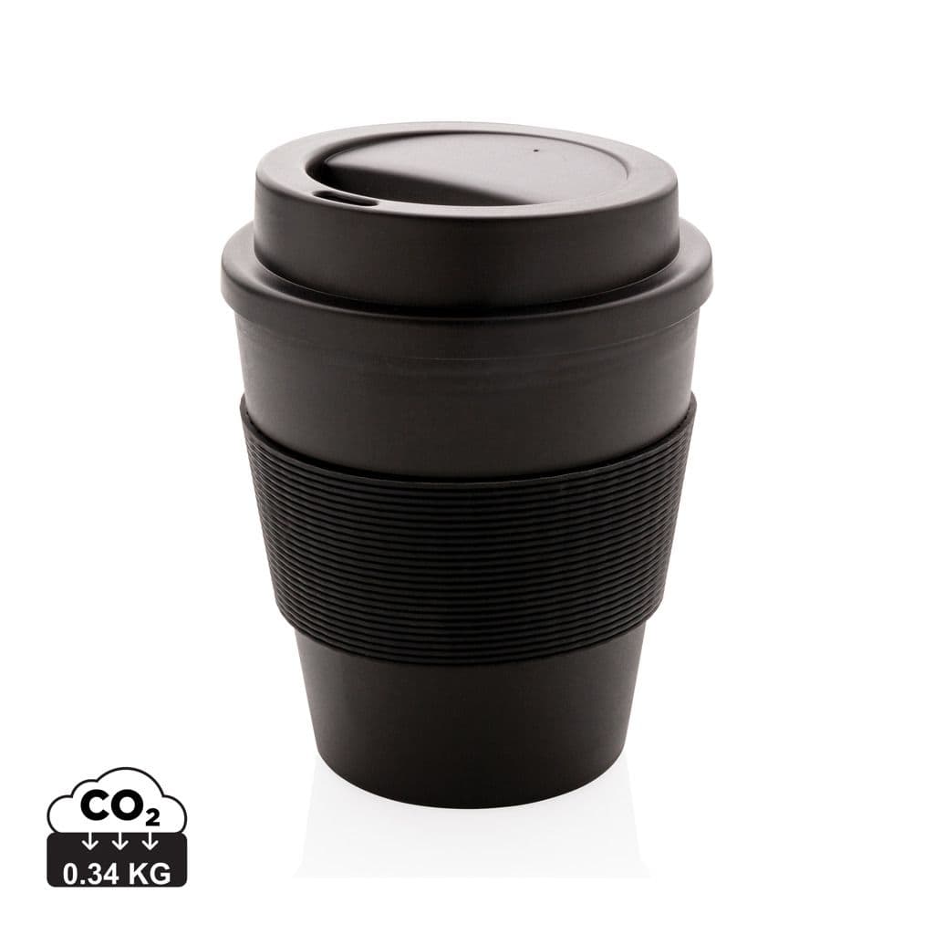 Herbruikbare koffiebeker met schroefdop 350ml 1