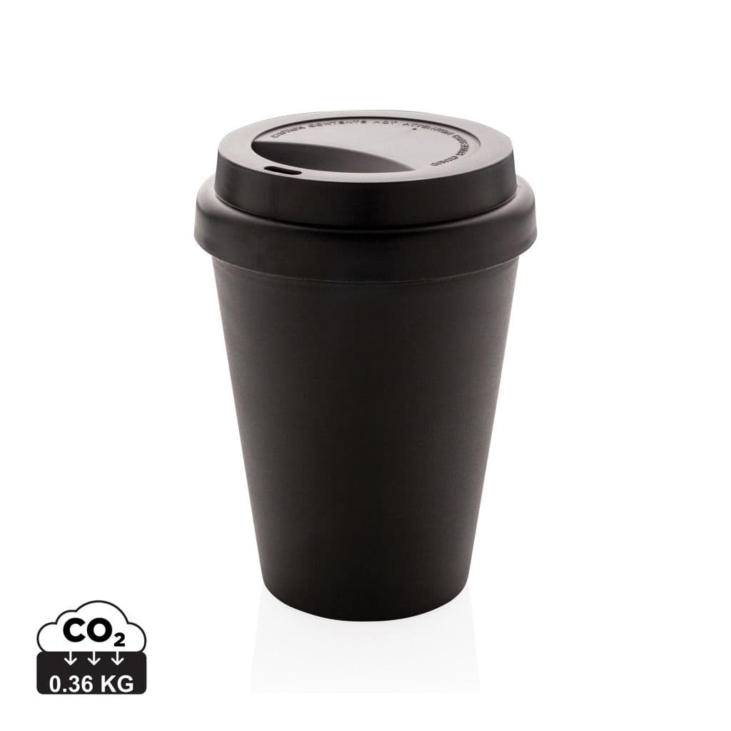 Herbruikbare dubbelwandige koffiebeker 300ml 1