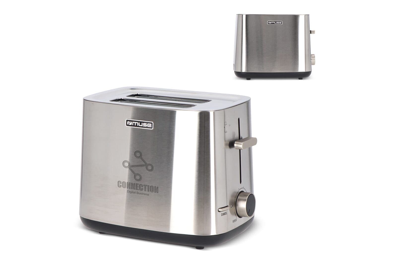 MS-115|Muse Toaster Roestvrij Staal 1