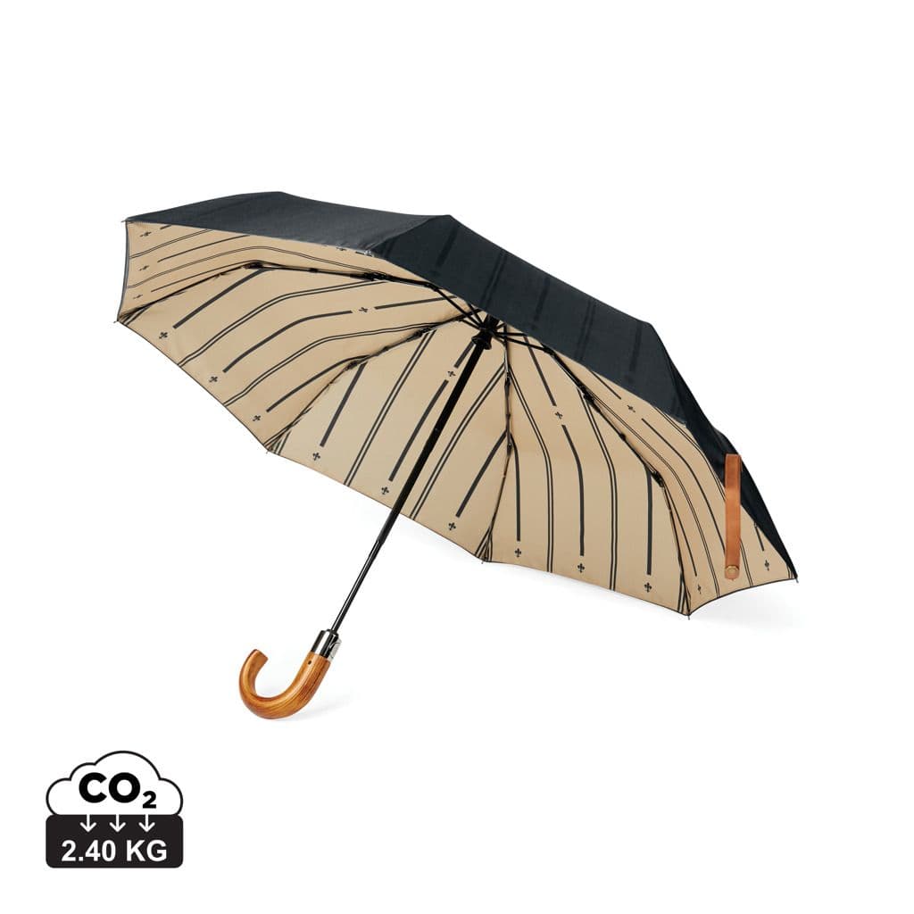 VINGA Bosler AWARE™ RPET 21" opvouwbare paraplu 1