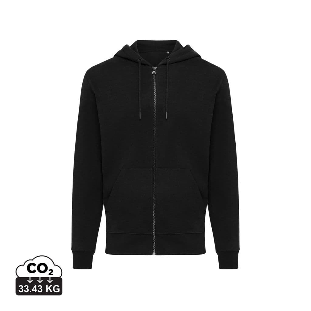 IQONIQ Abisko gerecycled katoen hoodie met rits 1