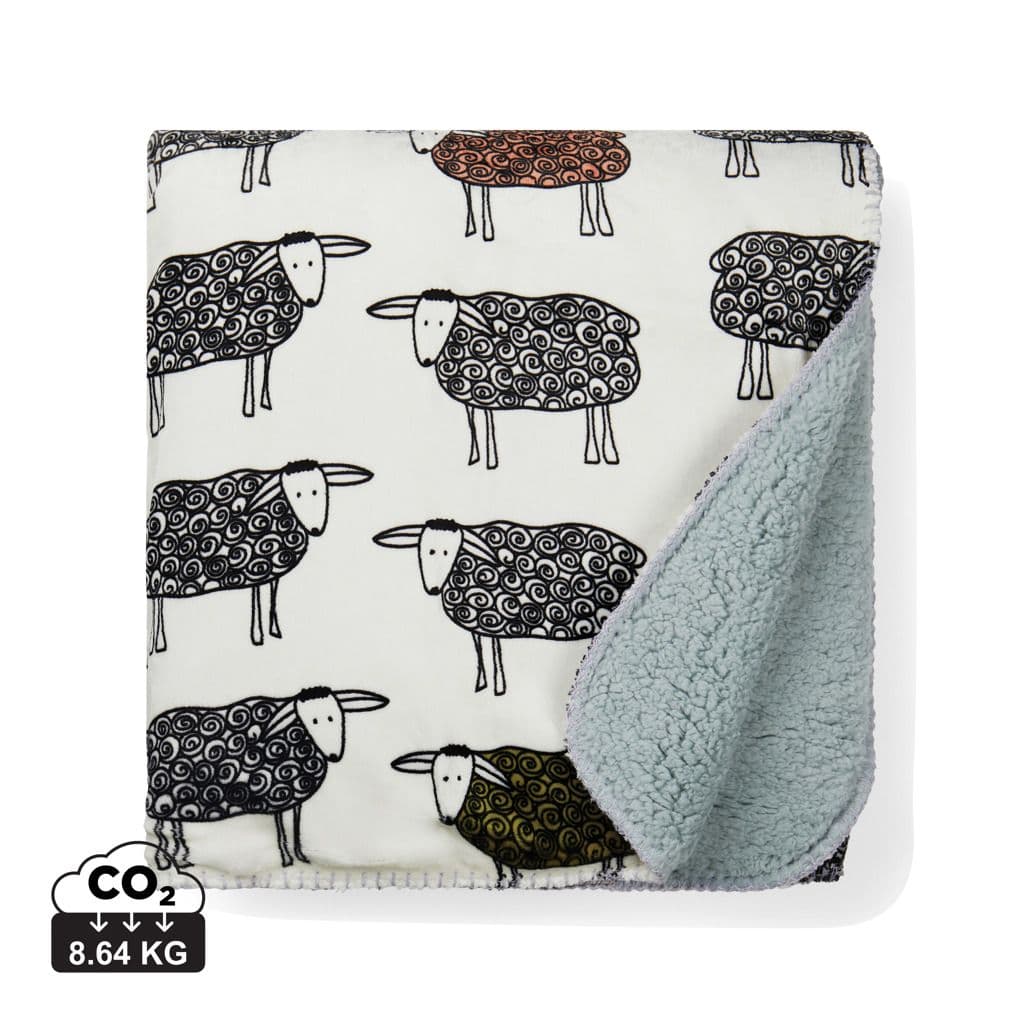 VINGA Sheep GRS rPET fleecedeken 1