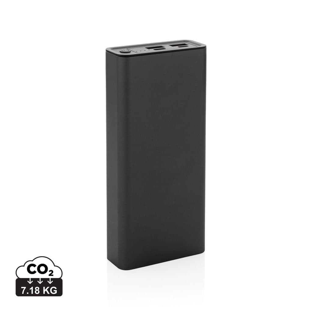 Terra RCS gerecyclede 20W aluminium powerbank 20.000 mAh 1