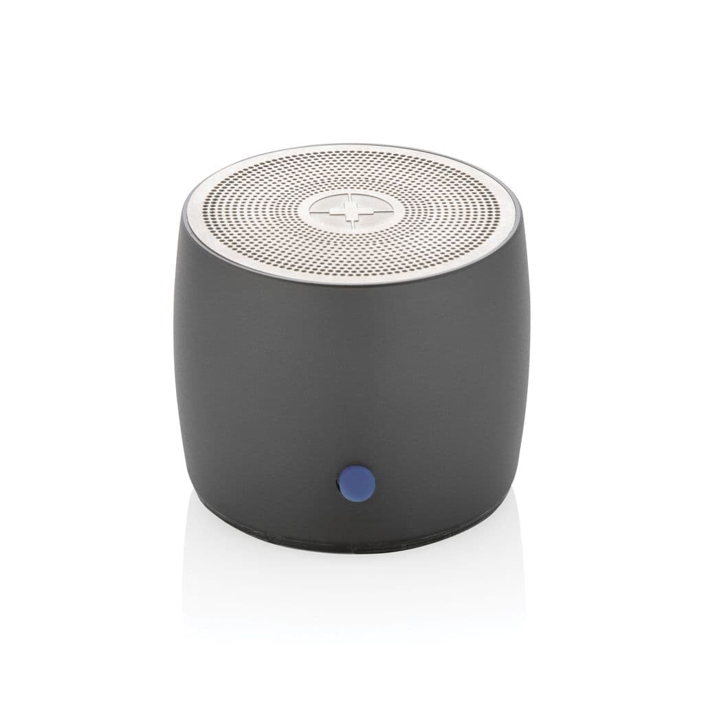 Swiss Peak RCS gerecycled aluminium 3W bass speaker 1