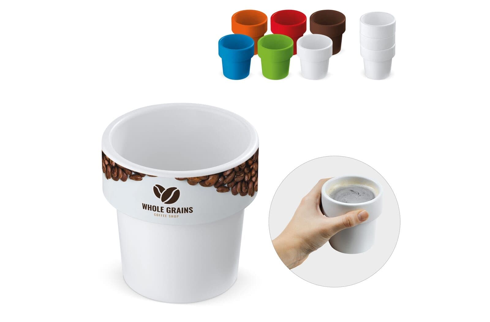 Koffiebeker Hot-but-cool 240ml 1