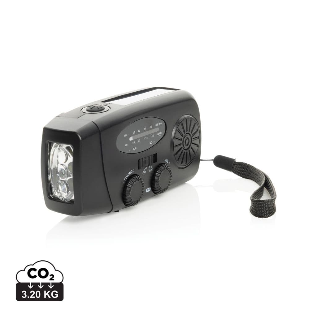 RescueWave noodradio van RCS gerecycled plastic