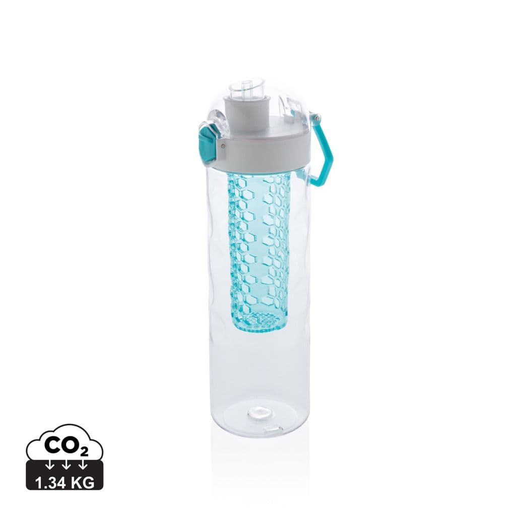 Honeycomb afsluitbare lekvrije waterfles met infuser 1