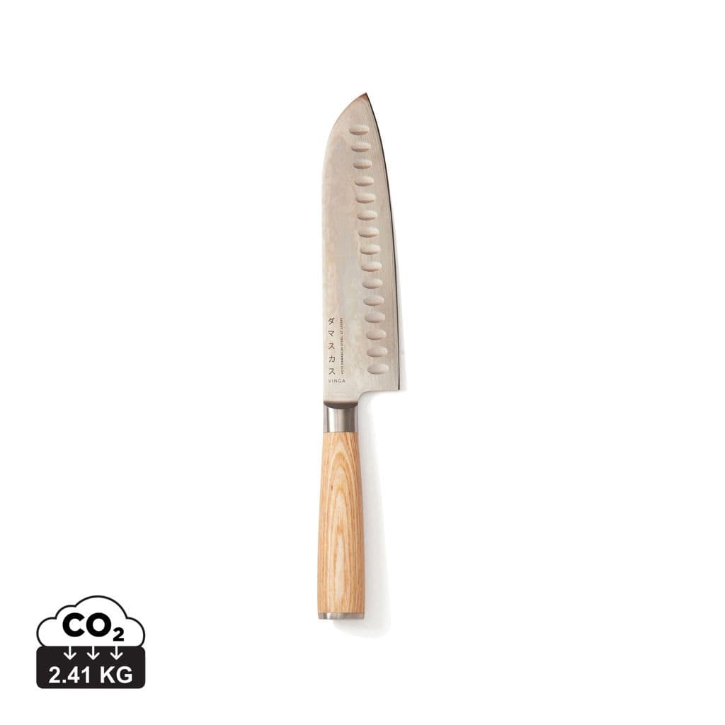 VINGA Hattasan Damascus Santoku mes 1