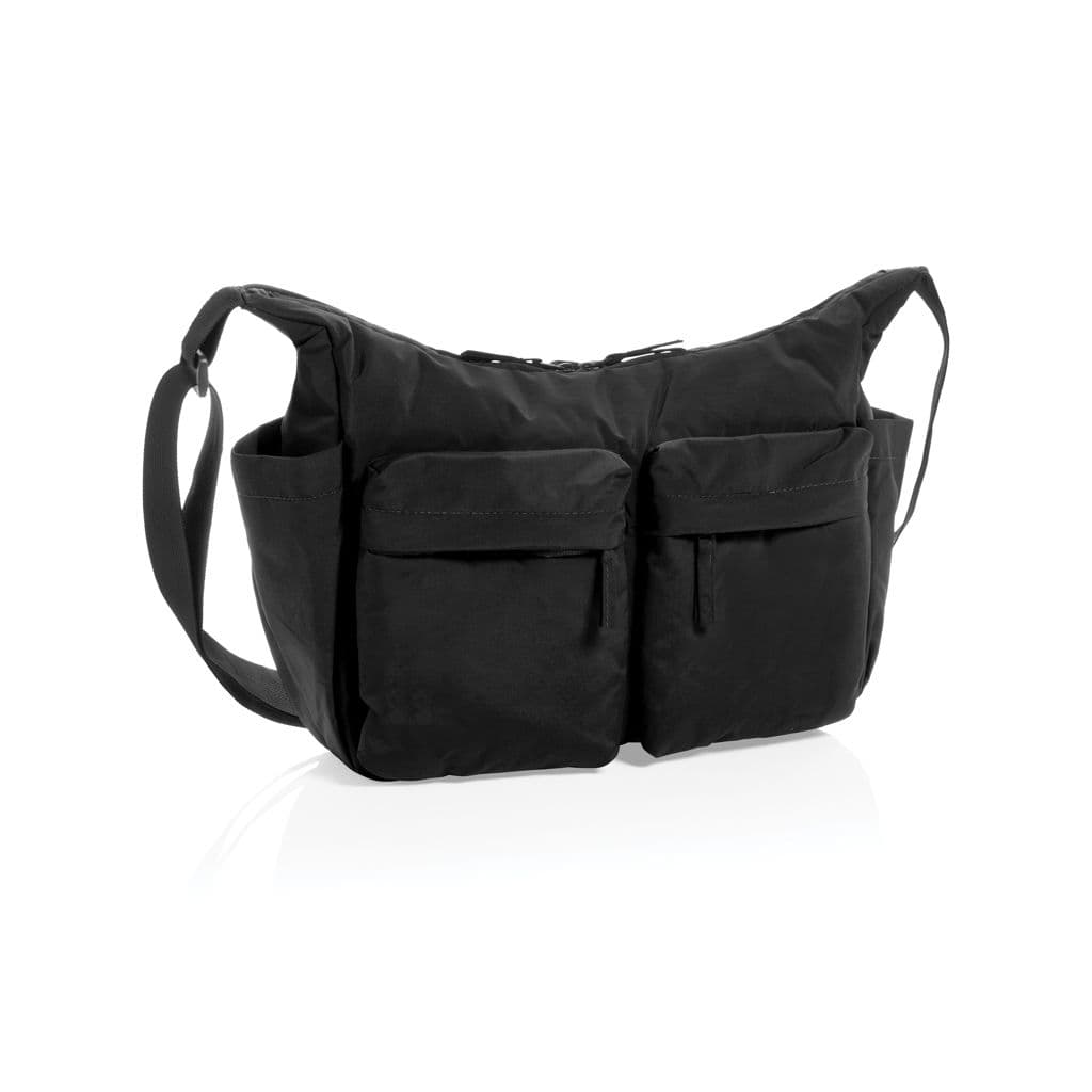 KENTO URBAN RCS gerecyclede nylon gewatteerde schoudertas 1