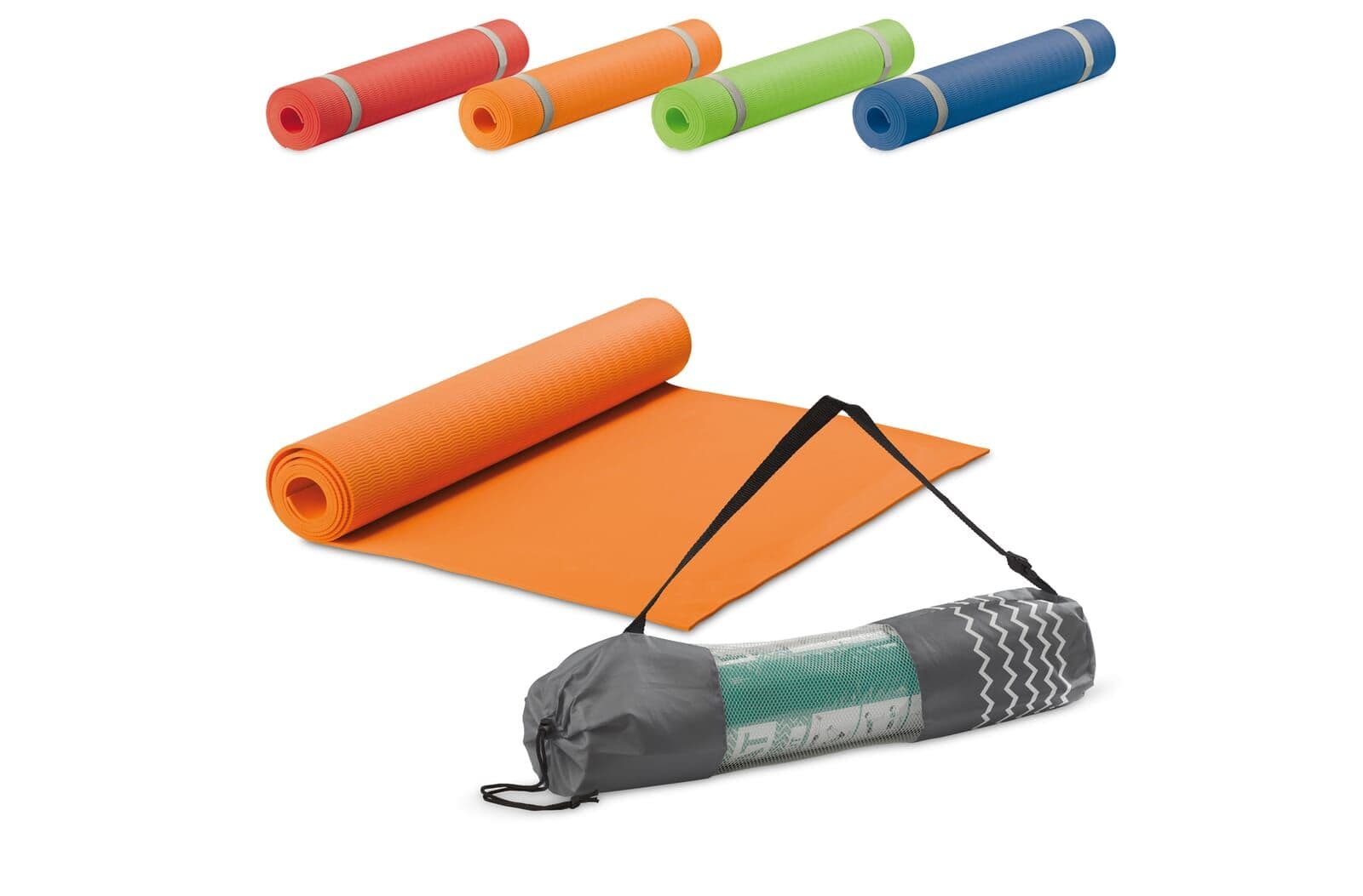 Fitness yogamat met draagtas 1