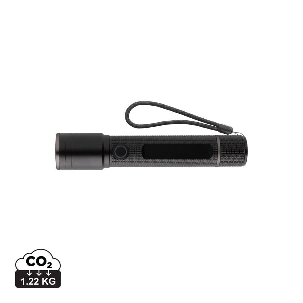 Gear X RCS gerecycled aluminium USB-oplaadbare zaklamp 1