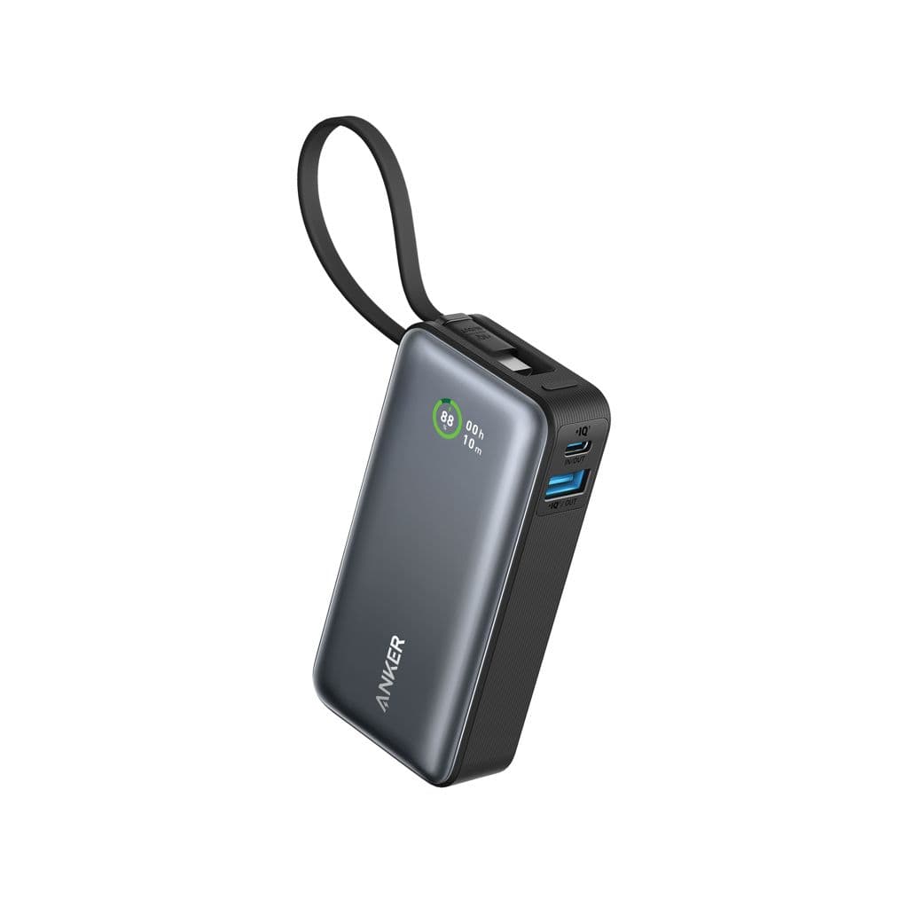 Anker Nano Powerbank 30 W, met ingebouwde USB-C-kabel 1