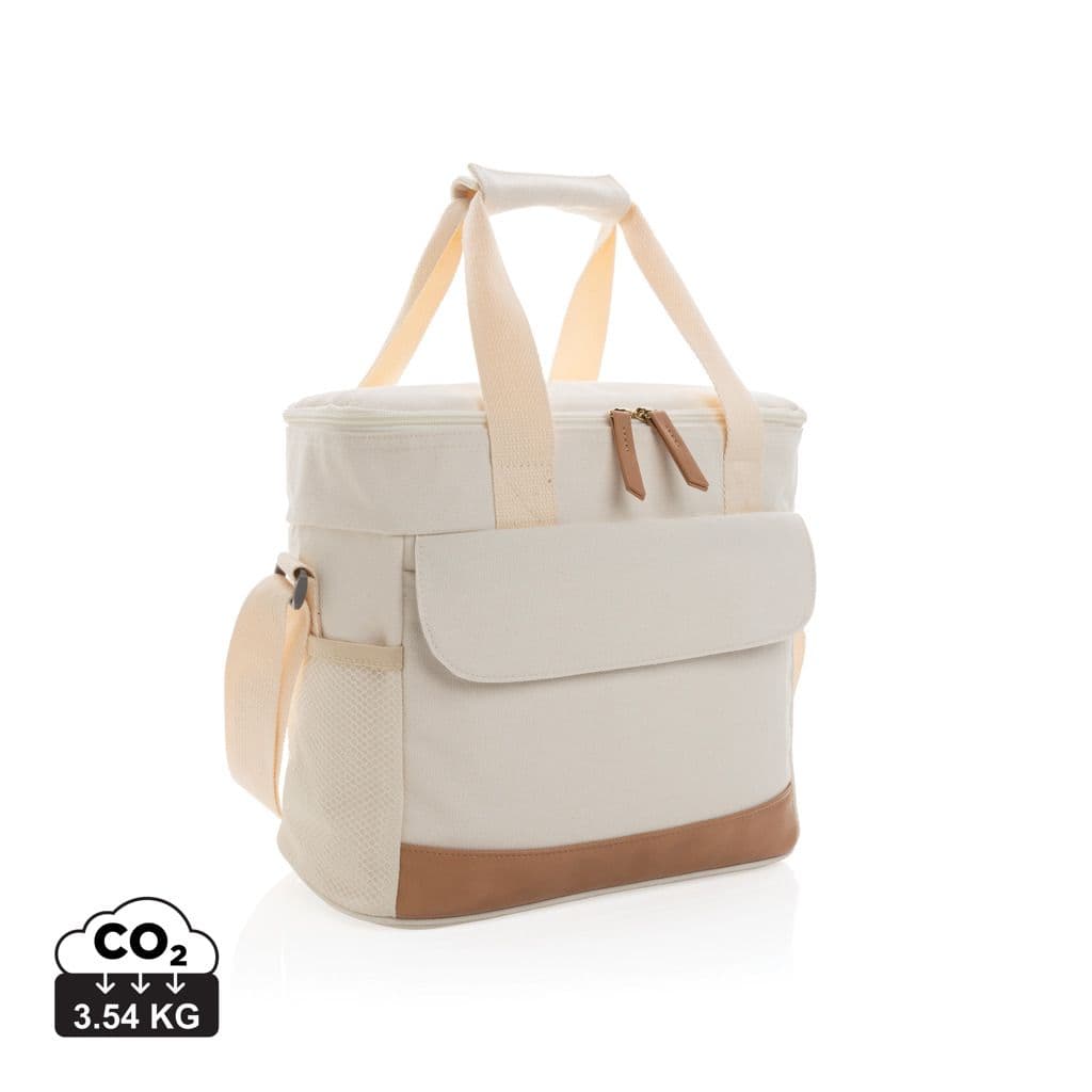Impact AWARE™ 16 oz. recycled canvas koeltas 1