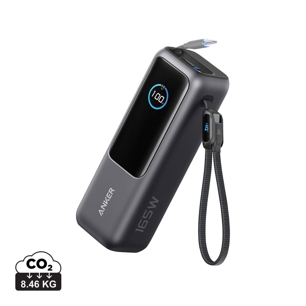 Anker Powerbank 25.000 mAh 165W met ingebouwde kabel 1