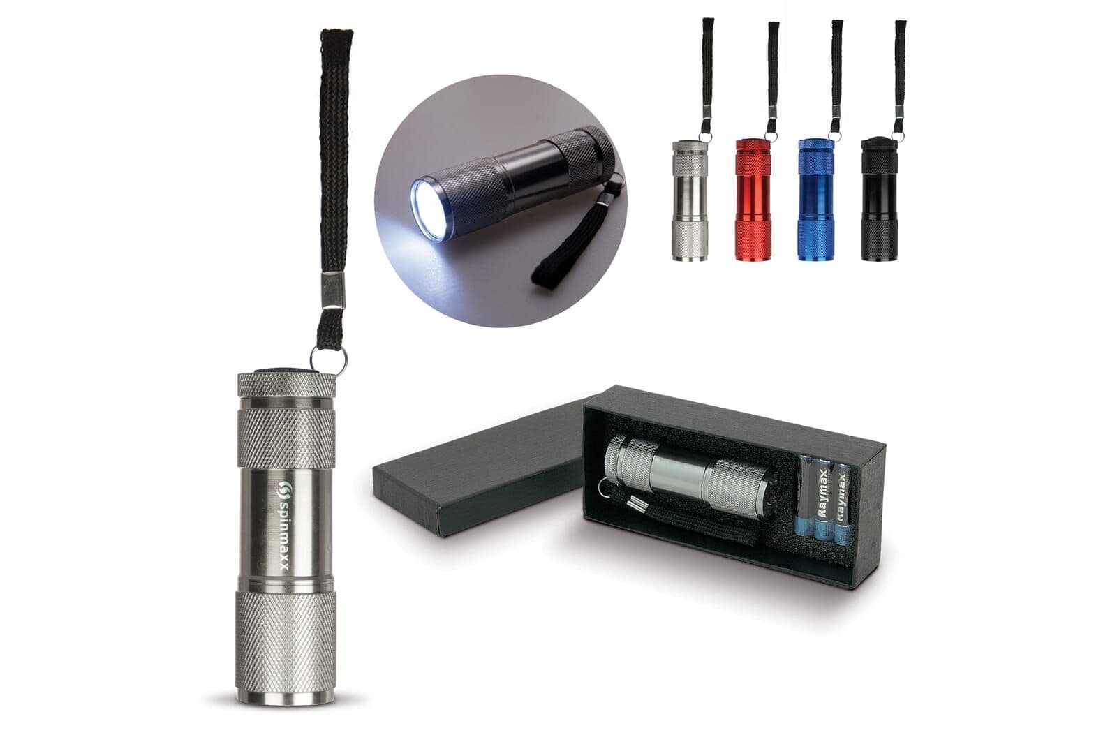 Aluminium zaklamp LED 1