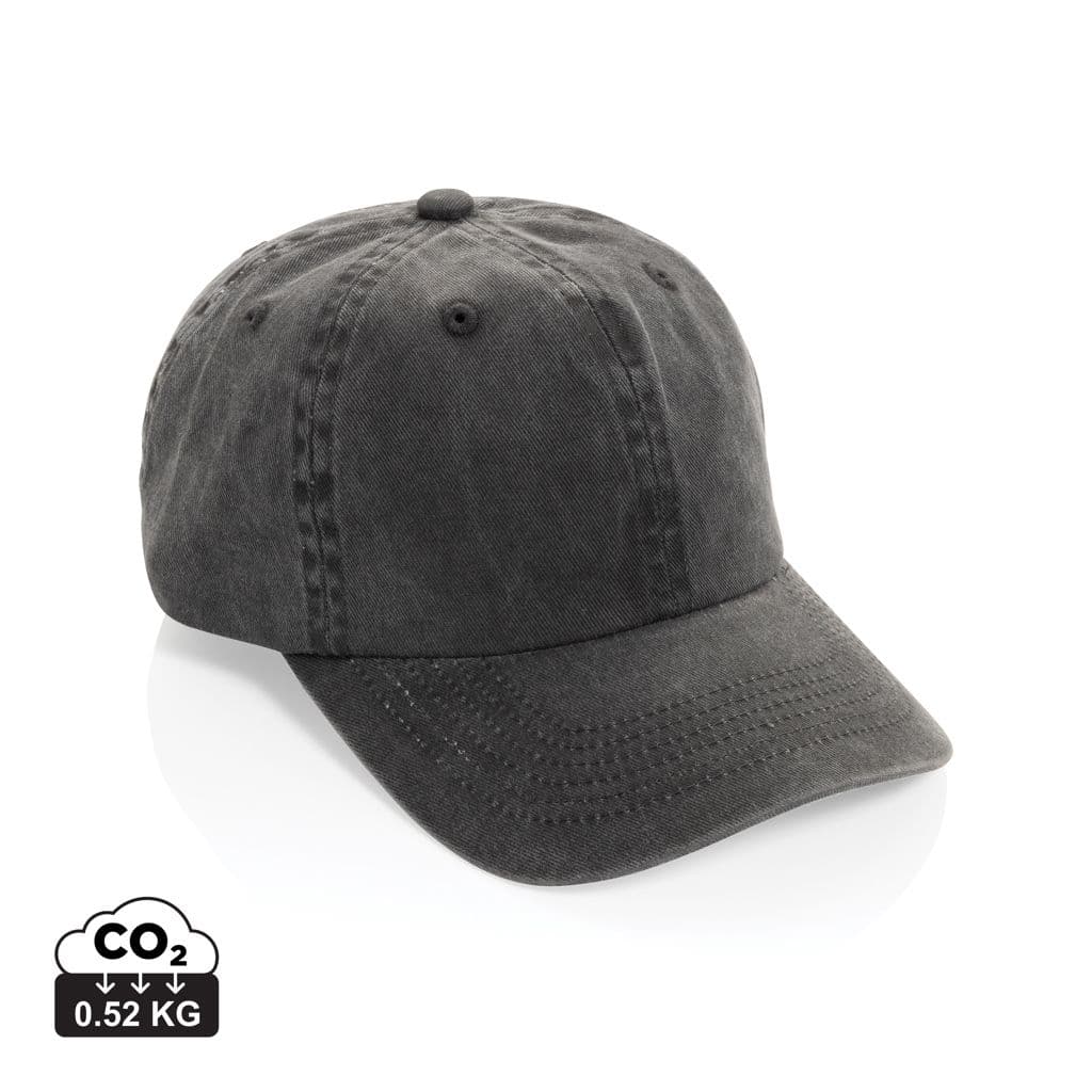 BEAU AWARE™ Washed 6 panel 270gsm cotton twill cap 1