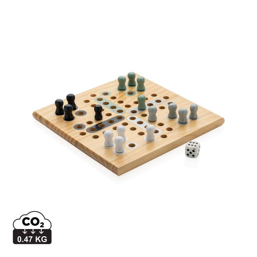 Claire houten mens erger je niet-spel 1