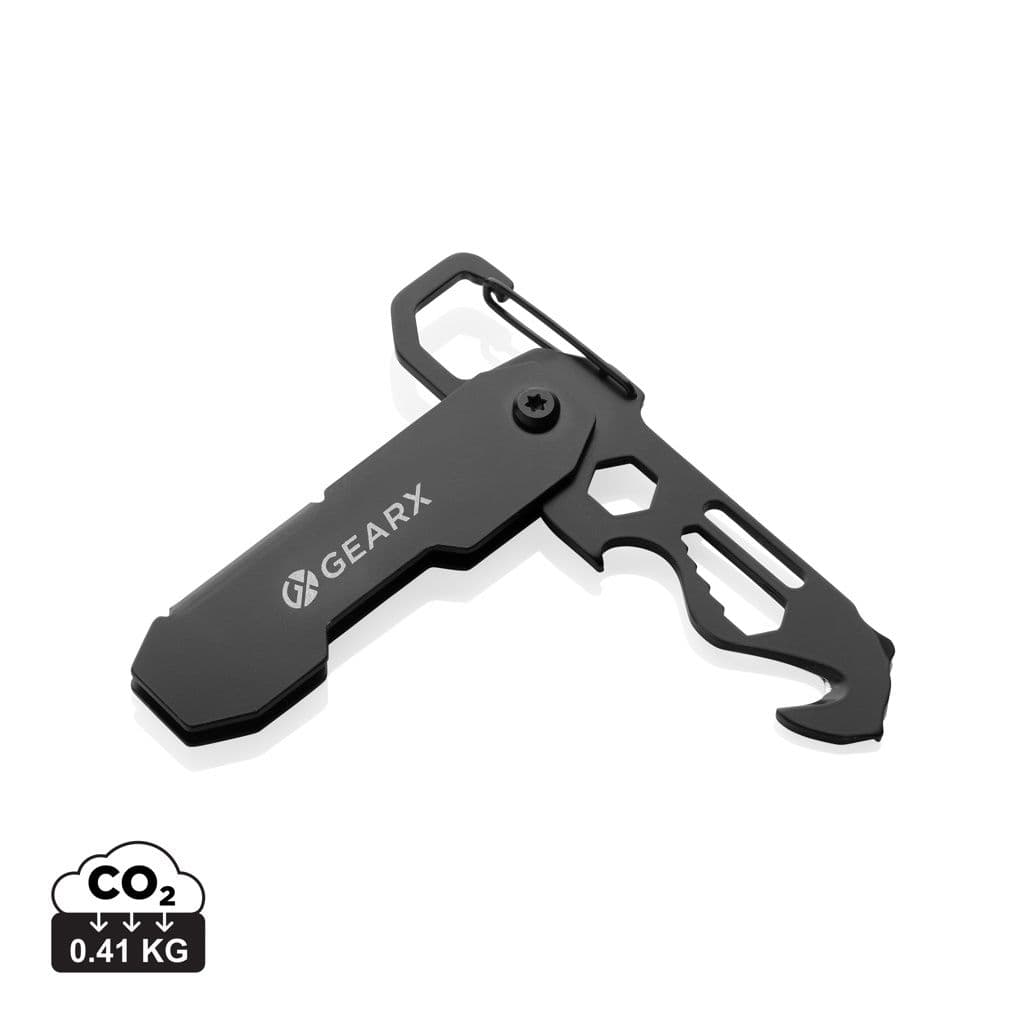 Gear X opvouwbare EDC-tool met karabijnhaak en pakket opener 1