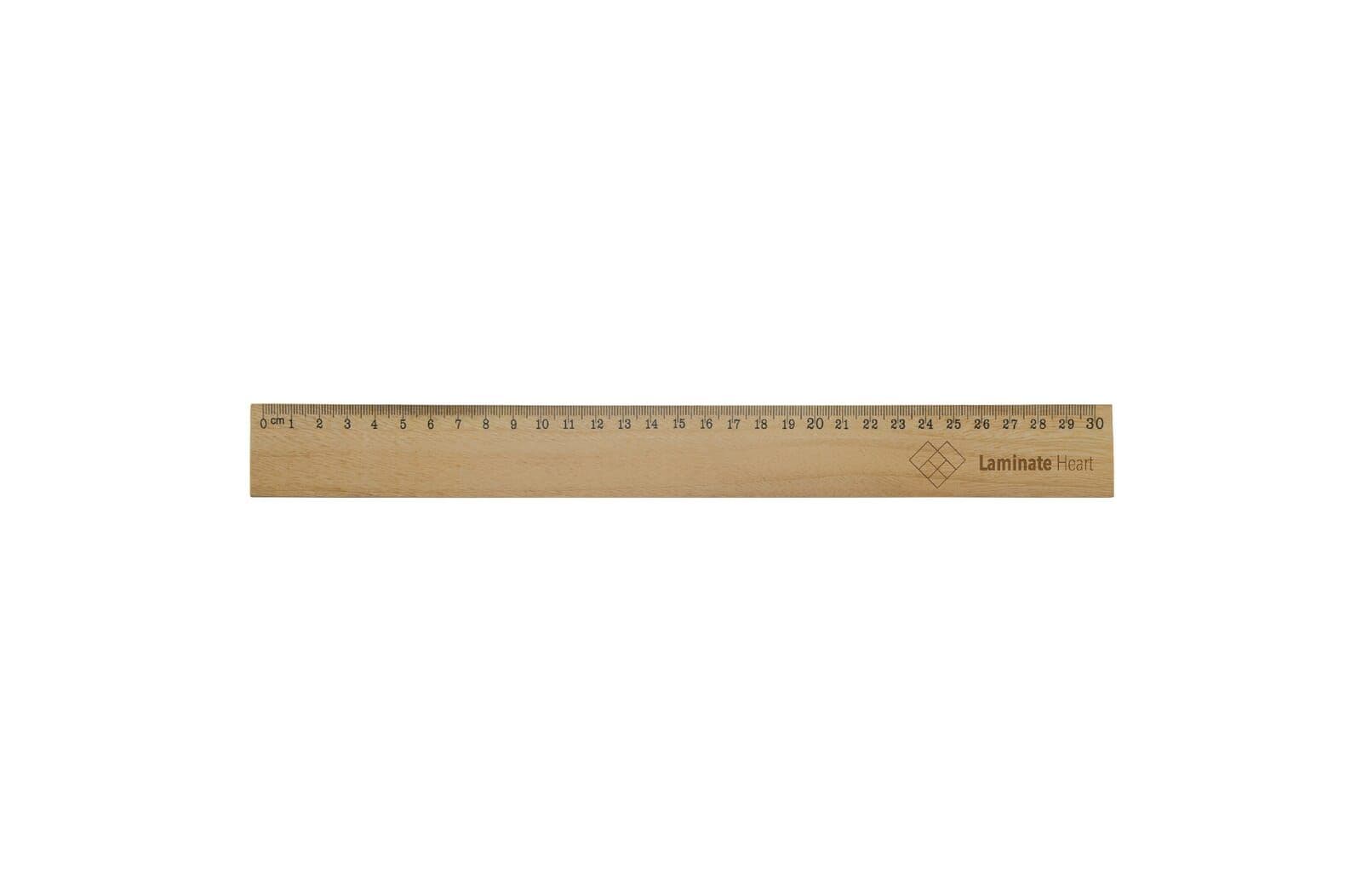 Houten liniaal 30cm 1