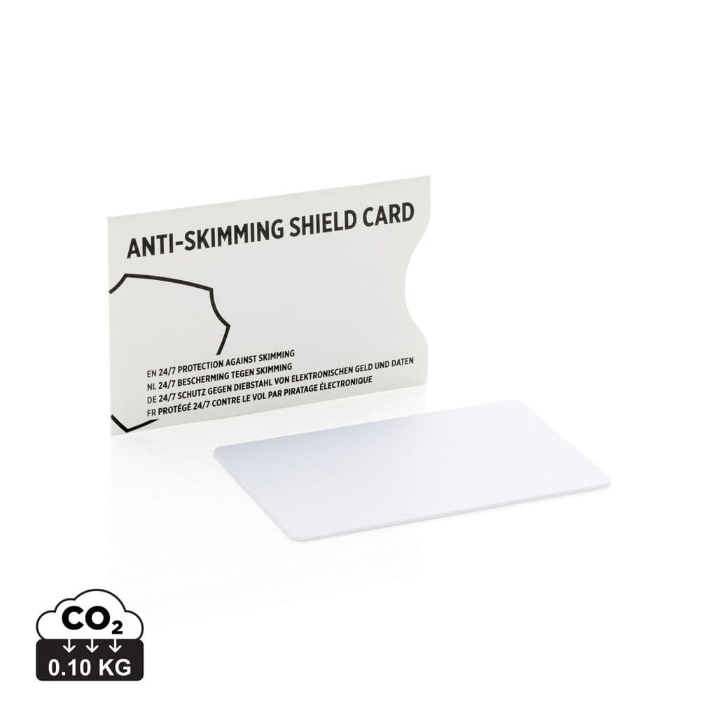 Anti-skimming beschermkaart met actieve stoorzender chip 1