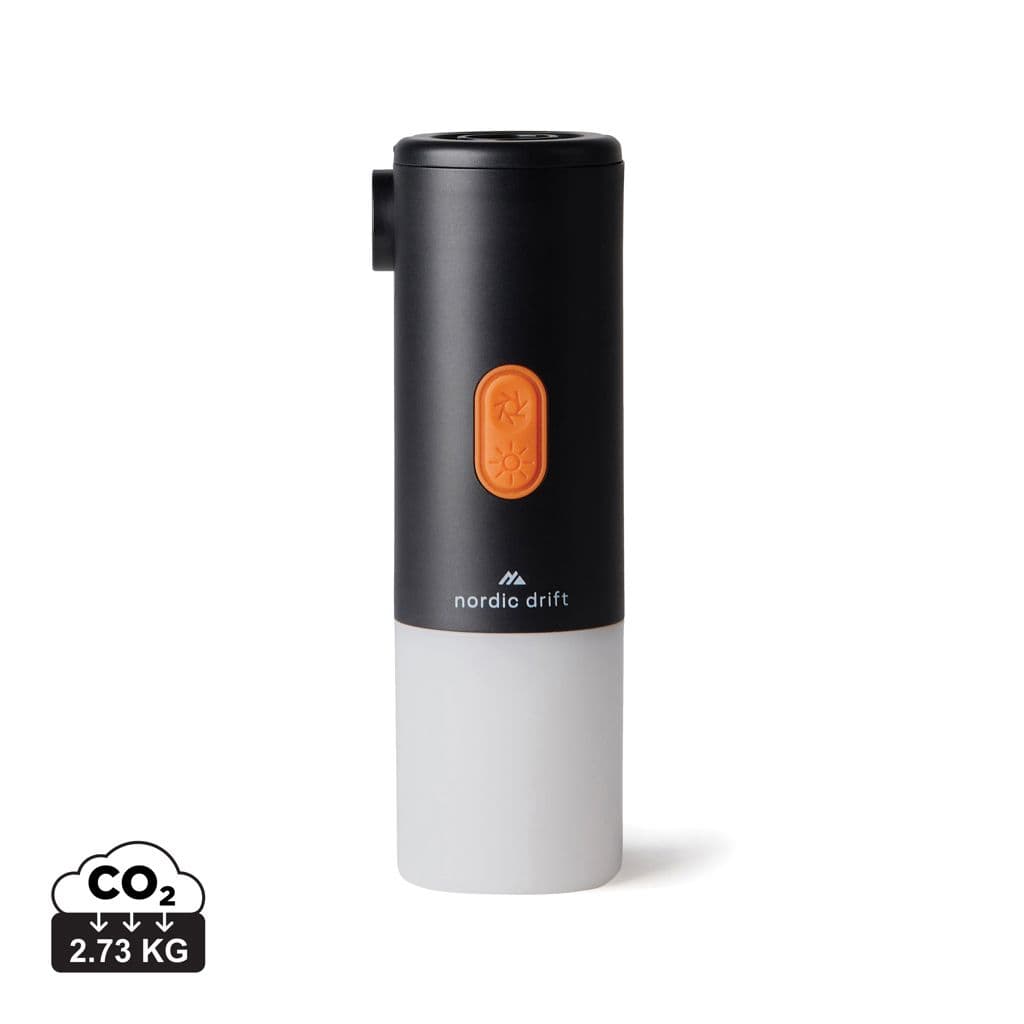 Nordic Drift Titan draagbare luchtpomp & campinglamp