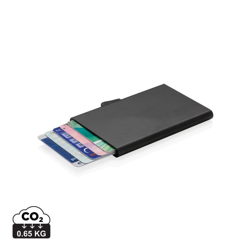 C-Secure aluminium RFID kaarthouder 1