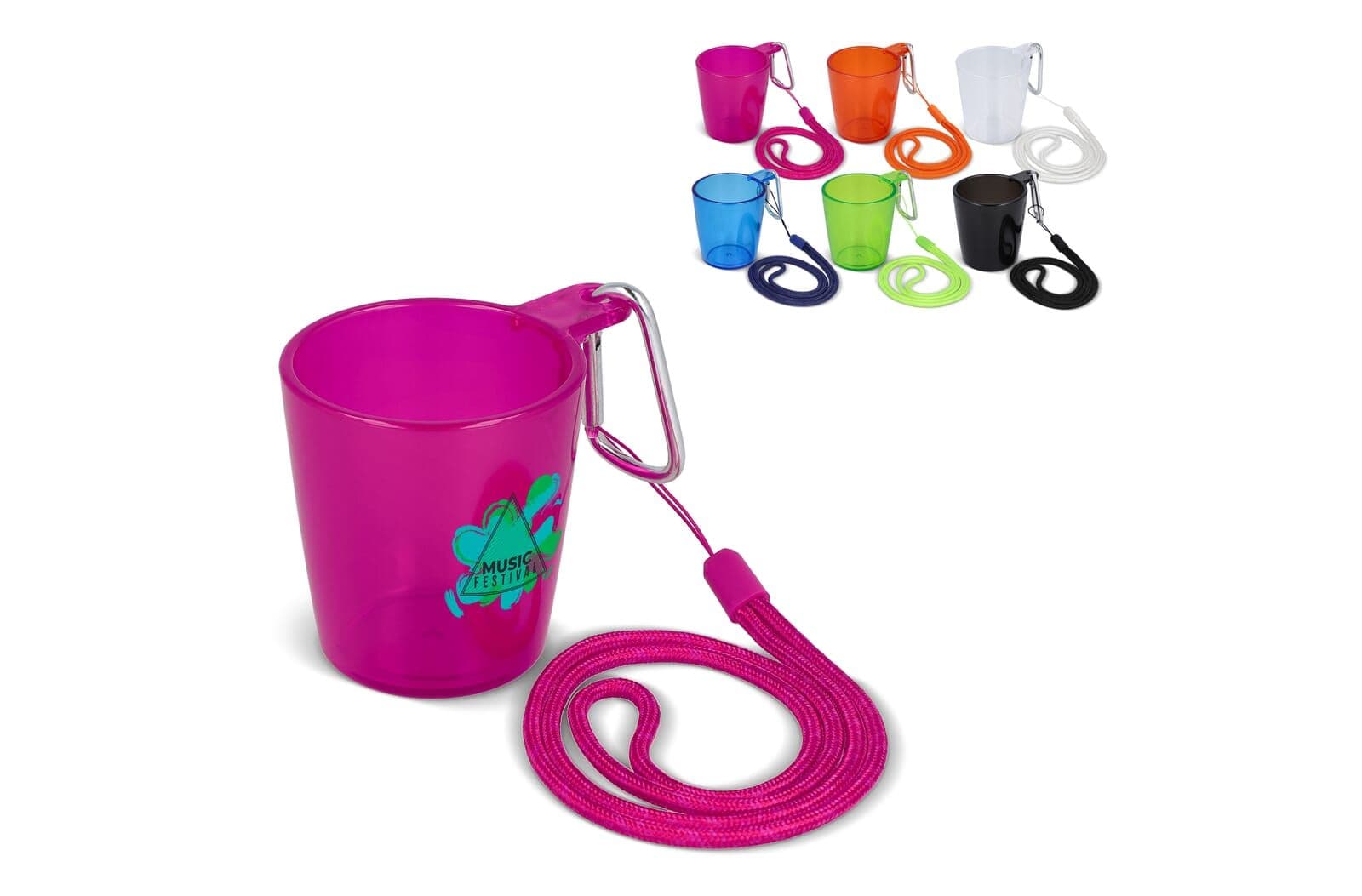 Festival shotglaasje with lanyard 1