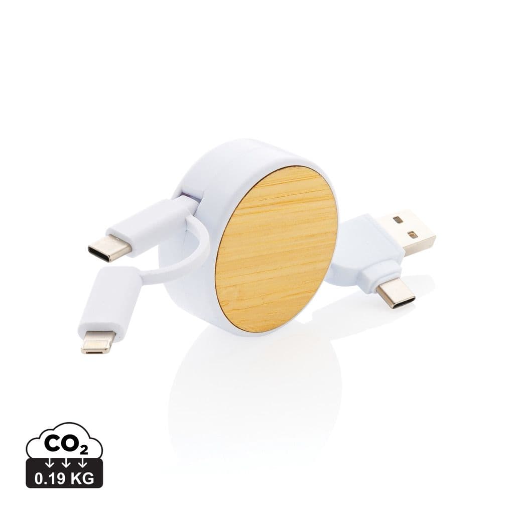 RCS gerecycled plastic Ontario 4-in-1 oprolbare kabel 1