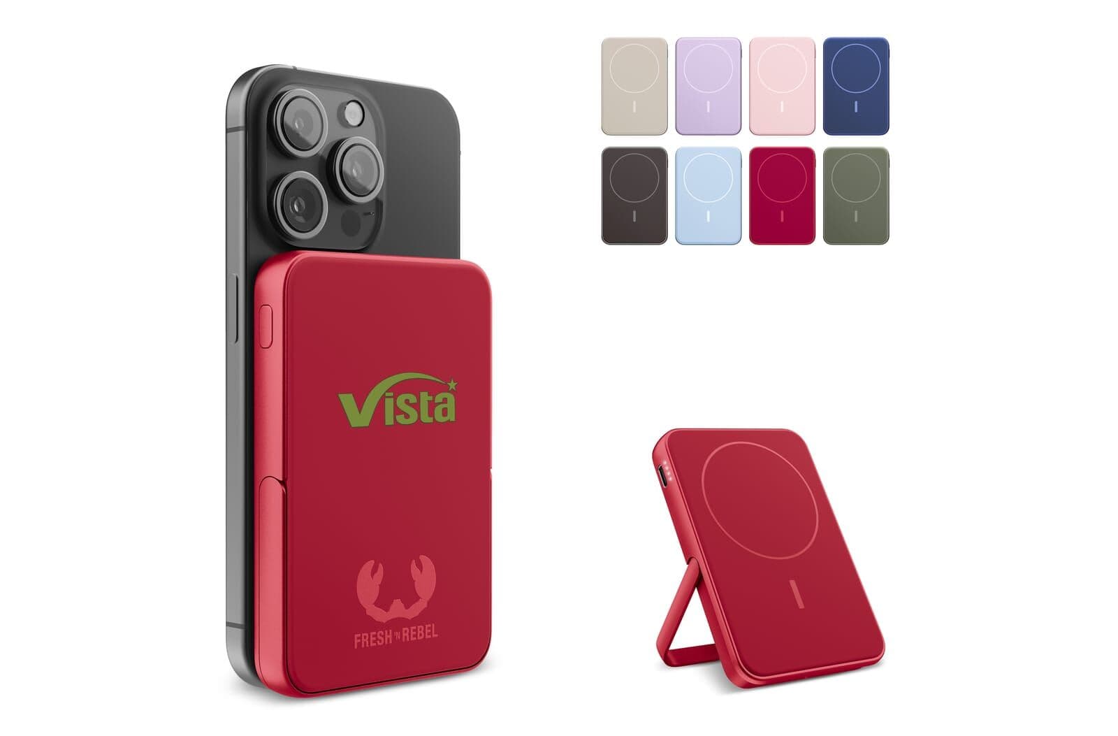 2PBM5000| Fresh 'n Rebel Geschikt voor MagSafe Draadloze Powerbank 5000mAh 1