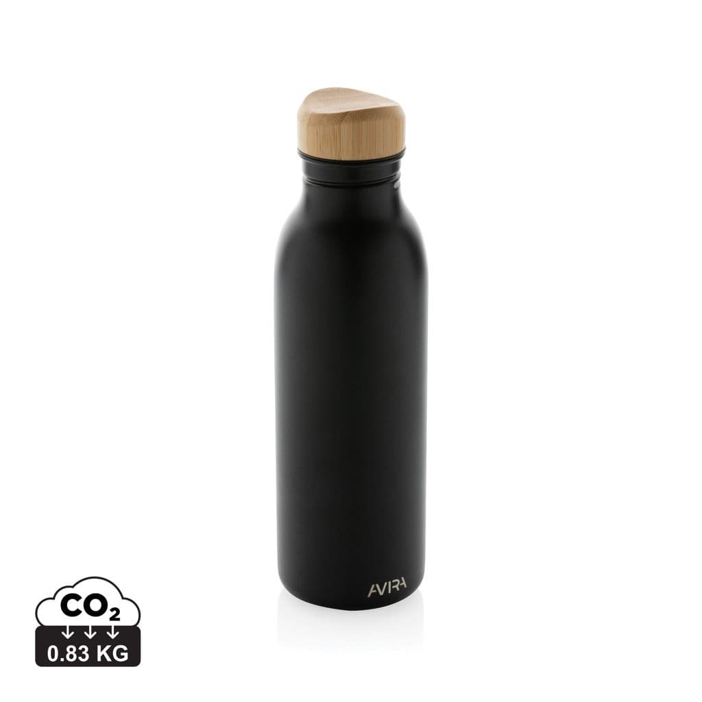 Avira Alcor RCS gerecycled RVS enkelwandige waterfles 600ML 1