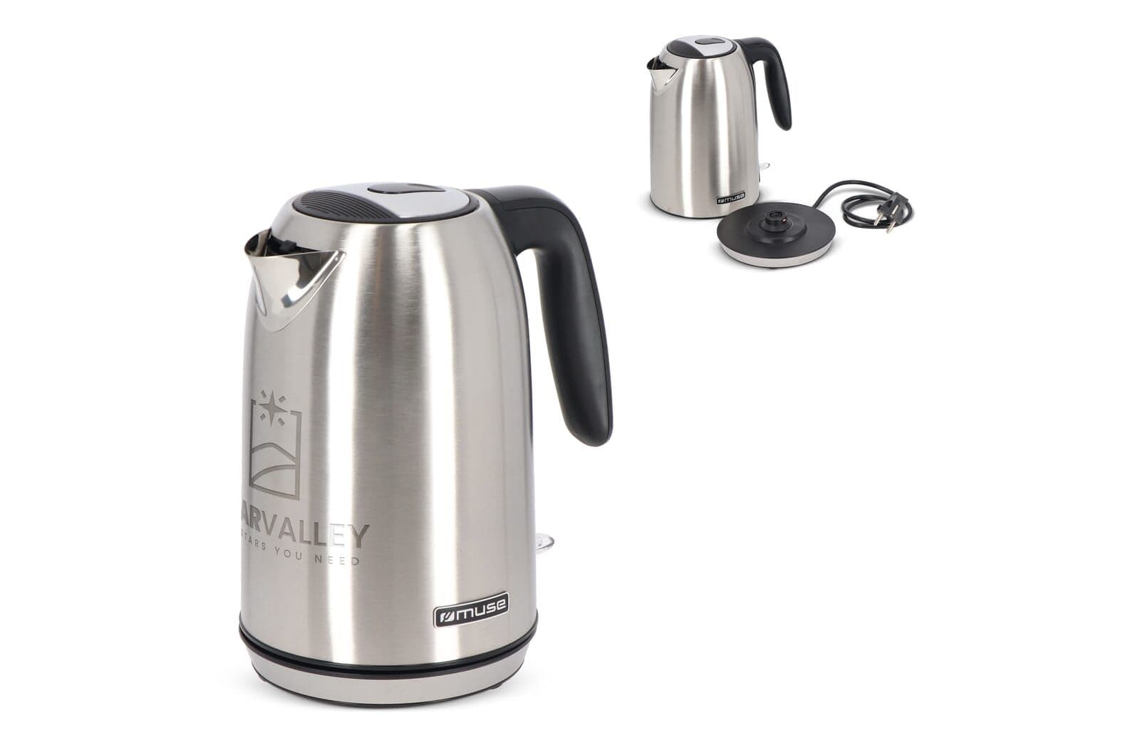 MS-015|Muse Waterkoker Roestvrij Staal 1