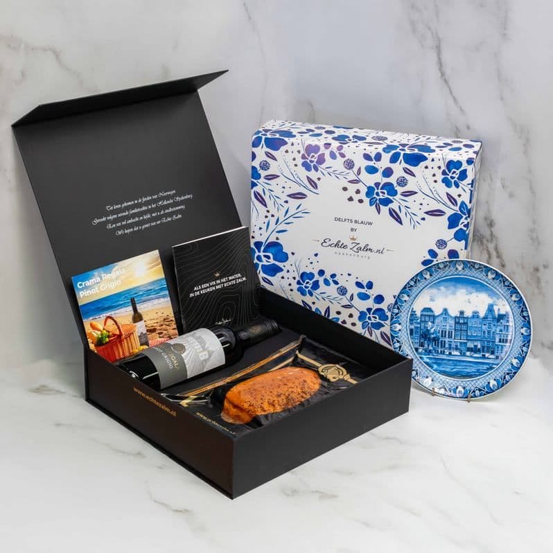 Zalm Gift Delfts Blauw 1