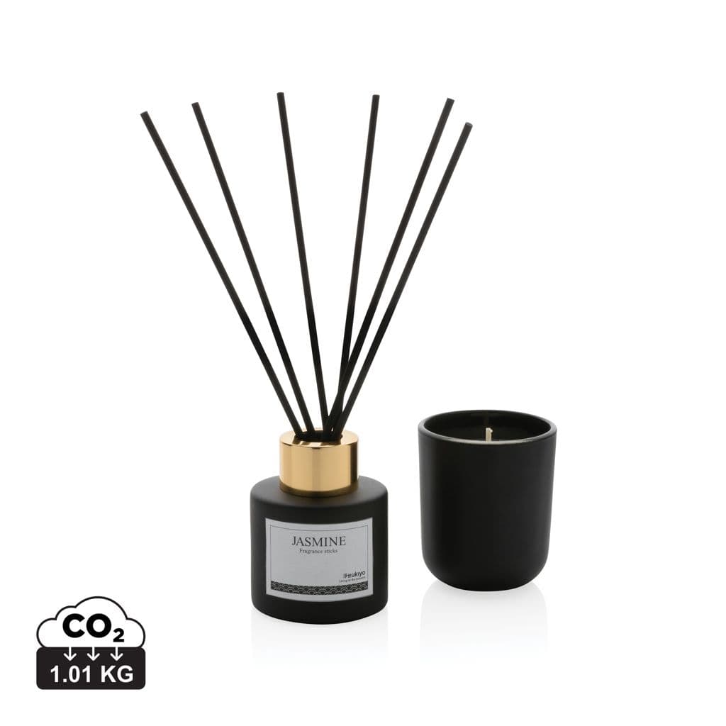 Ukiyo kaars en geursticks geschenkset 1