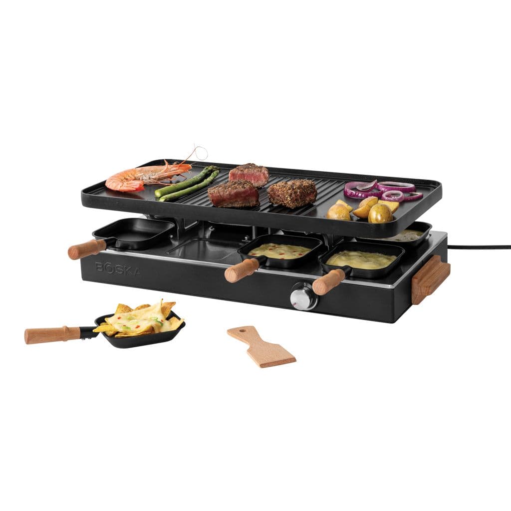BOSKA Raclette Gourmet Party, 8 Personen (EU Type F) 1
