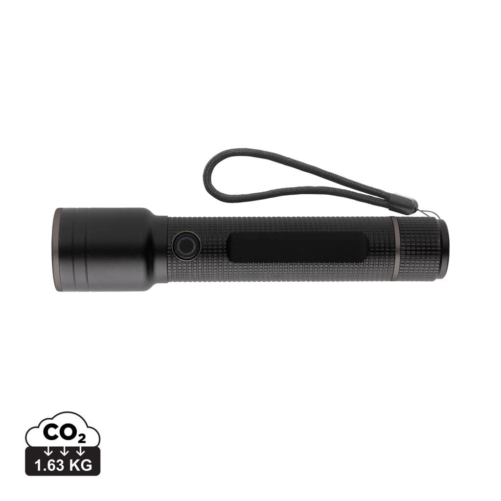 Gear X RCS gerecycled aluminium USB-oplaadbare zaklamp large 1