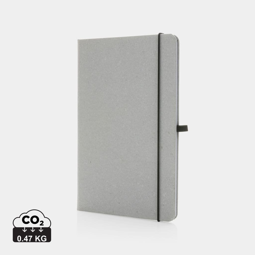 GRS Gerecycled lederen hardcover notitieboek A5 1